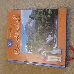 ¡En español! Teacher's Edition / Coffee Table Book - Blue & Orange